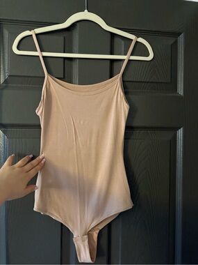 intimissimi Beige Spaghetti-Strap Bodysuit